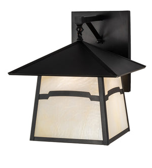 15"W Stillwater Mountain View Straight Arm Outdoor Wall Sconce