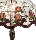 26"H Roseborder Table Lamp