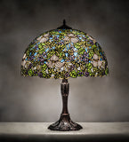 26"H Trillium & Violet Table Lamp