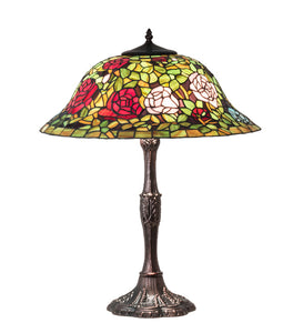 26"H Tiffany Rosebush Table Lamp