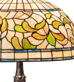 26"H Tiffany Turning Leaf Table Lamp