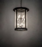 24"W Fulton Hanging Lantern Pendant