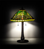 22"H Tiffany Dragonfly Table Lamp