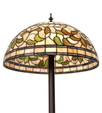 71"H Tiffany Turning Leaf Floor Lamp