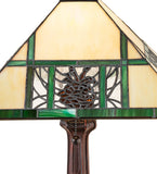 19"H Pinecone Ridge Table Lamp