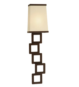 7"W Gridluck Wall Sconce