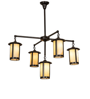 42"W Fulton Prime 5 Lt Chandelier