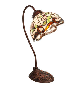 18"H Roseborder Desk Lamp