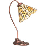 18"H Delta Jadestone Desk Lamp