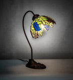 18"H Tiffany Honey Locust Desk Lamp