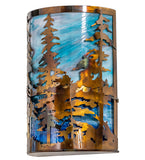 12"W Tall Pines Wall Sconce