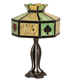 32.5"H Poker Face Table Lamp