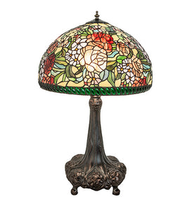 31"H Romance Rose Table Lamp