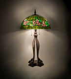 33"H Tiffany Banded Dogwood Table Lamp