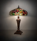 26"H Tiffany Peony Table Lamp