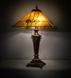 26"H Martini Mission Table Lamp