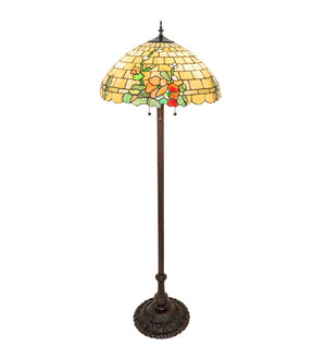 62"H Duffner & Kimberly Hollyhock Floor Lamp