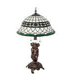 28"H Tiffany Roman Table Lamp