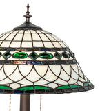 28"H Tiffany Roman Table Lamp