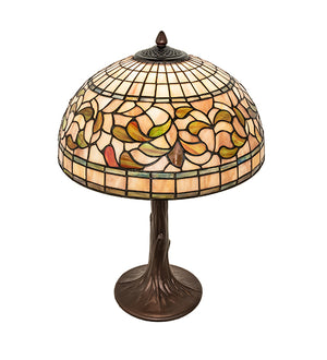 23"H Tiffany Turning Leaf Table Lamp