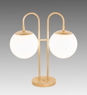21"H Bola Deux 2 Lt Table Lamp