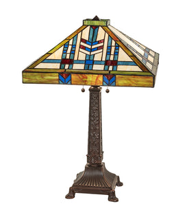 25"H Prairie Wheat Table Lamp