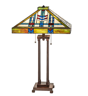 28"H Prairie Wheat Table Lamp