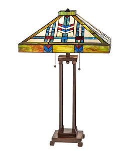 28"H Prairie Wheat Table Lamp