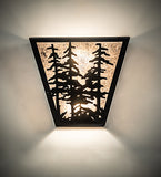 13"W Tall Pines Wall Sconce