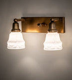 17"W Revival Garland 2 Lt Wall Sconce