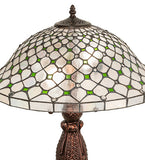 25"H Diamond & Jewel Table Lamp