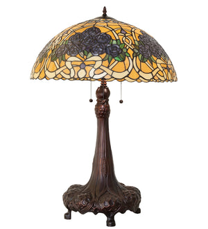 31"H Rose Bouquet Table Lamp
