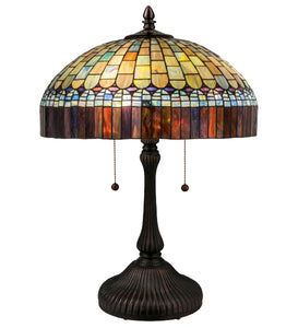 24"H Tiffany Candice Table Lamp