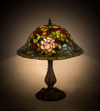 20"H Tiffany Rosebush Table Lamp