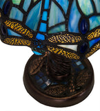 12"H Hanginghead Dragonfly Tiffany Lamp