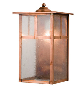 9"W Donnybrook T Mission Outdoor Wall Sconce