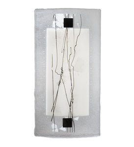 8"W Metro Fusion Twigs Contemporary Wall Sconce