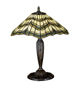 20"H Jadestone Butterfly Table Lamp