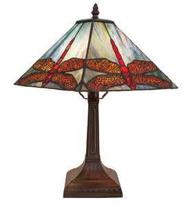 15.5"H Prairie Dragonfly Accent Lamp