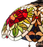 30"H Renaissance Rose Table Lamp