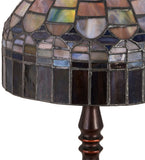 14"H Candice Tiffany Gothic Table Lamp