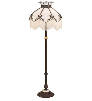 62"H Isabella Victorian Floor Lamp