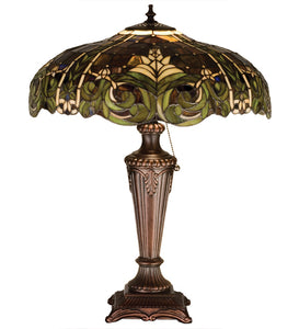 24"H Tiffany Bavarian Table Lamp