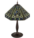 24"H Tiffany Elizabethan Table Lamp
