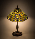 24"H Tiffany Elizabethan Table Lamp