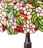 26"H Tiffany Cherry Blossom Table Lamp