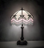 30"H Regina Fringed Table Lamp