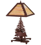 21"H Moose On The Loose Wildlife Table Lamp