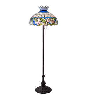 62"H Rose Vine Floor Lamp