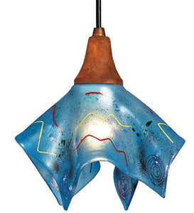 9"W Metro Fusion Electra Handkerchief Mini Pendant